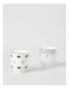 Honey Bee Mug Set of 2