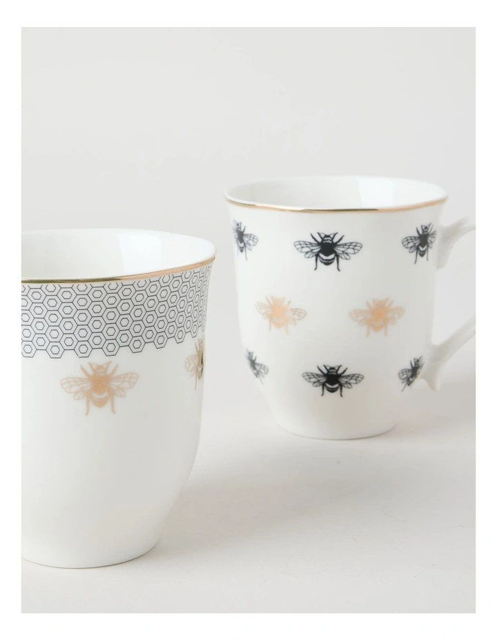 Honey Bee Mug Set of 2 image 2