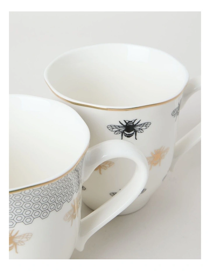 Honey Bee Mug Set of 2 image 3