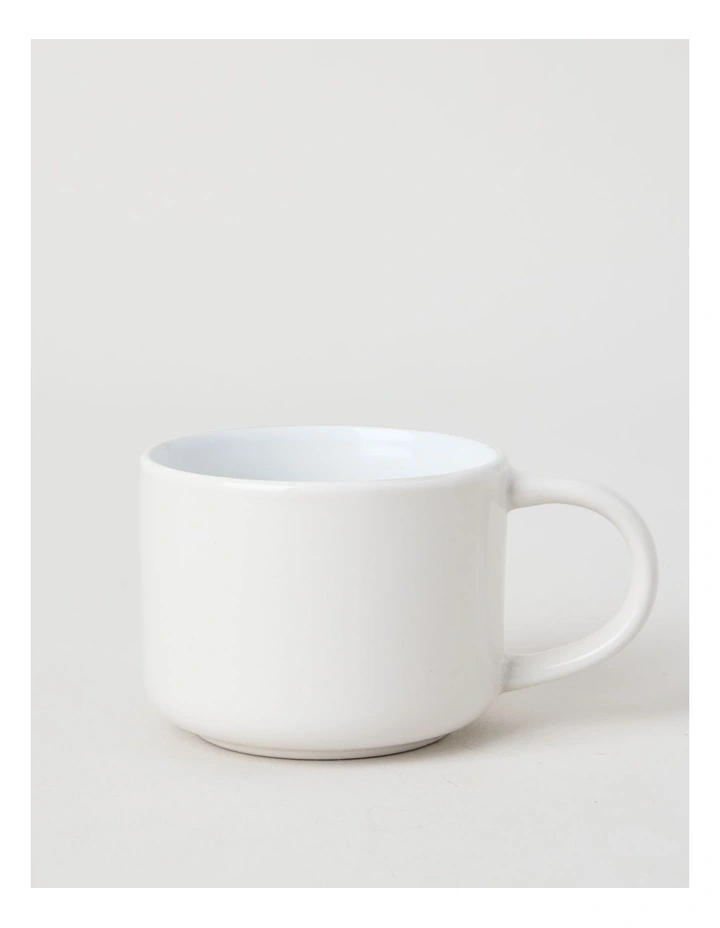 Two Tone Set of 4 Mugs in Cloud image 3