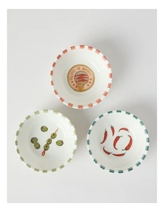 Foodie Tapas Bowl Set of 3