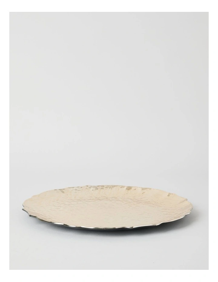 Luxe Relic Charger Plate Set of 4 Gold image 3