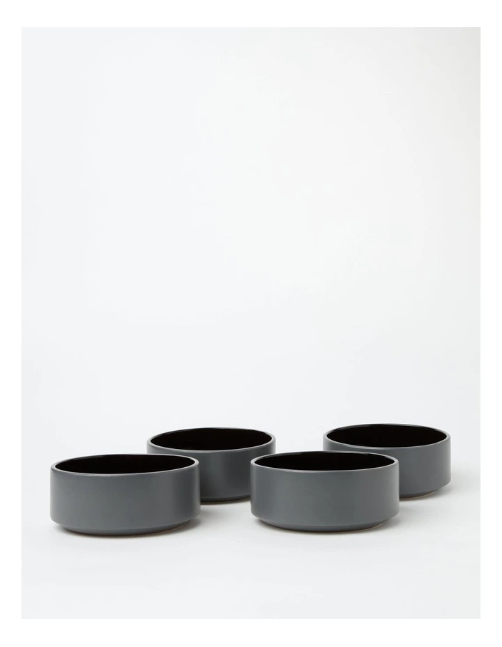 Halo 4 Piece Bowl Set in Black image 1