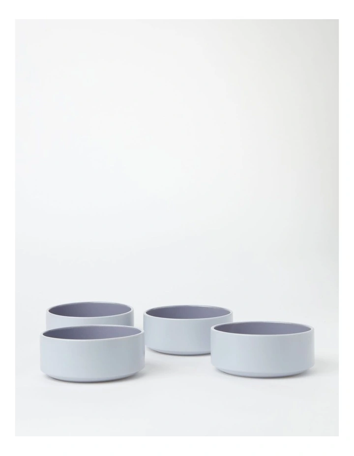 Halo 4 Piece Bowl Set in Purple Heather image 1