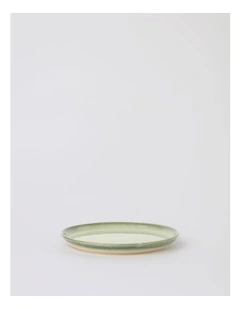 Esperance Celadon Wiped Edge Shallow Bowl Small in Green