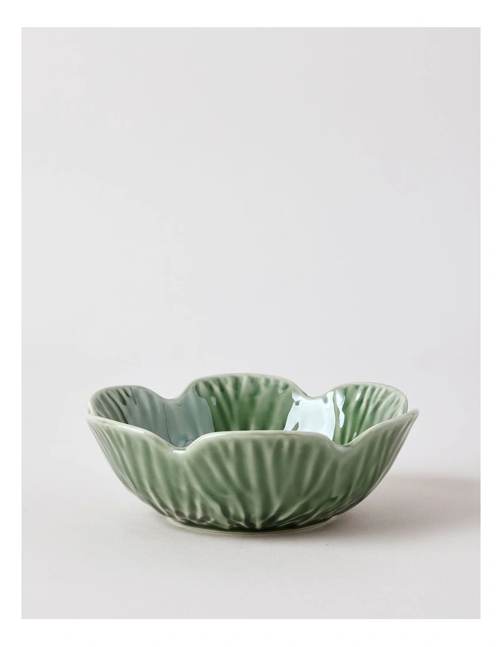 Cabbage Bowl 15cm in Green image 1