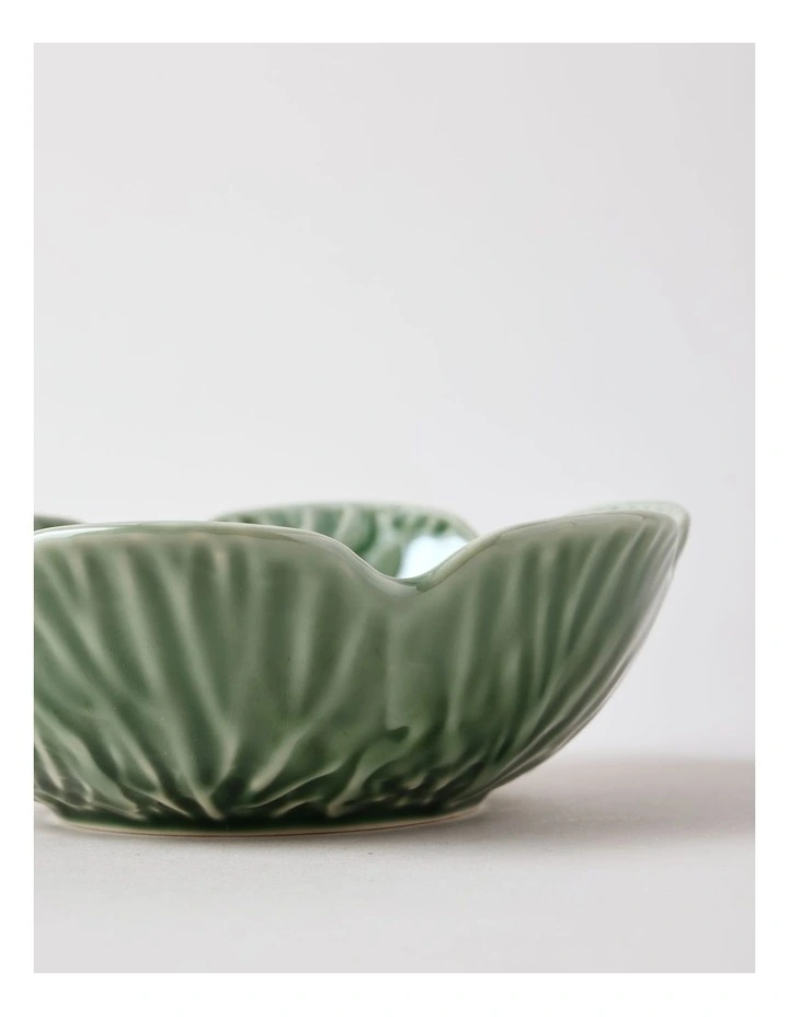 Cabbage Bowl 15cm in Green image 4