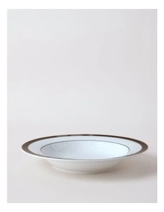 Monroe Soup Bowl in Black/Gold