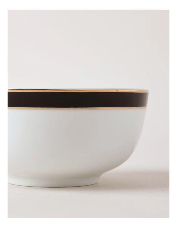 Monroe Cereal Bowl in Black/Gold image 3