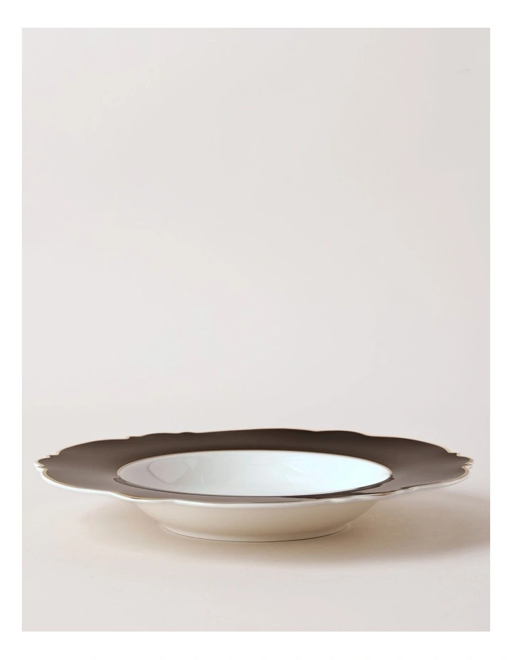 Raven Soup Bowl in Black/Gold image 1