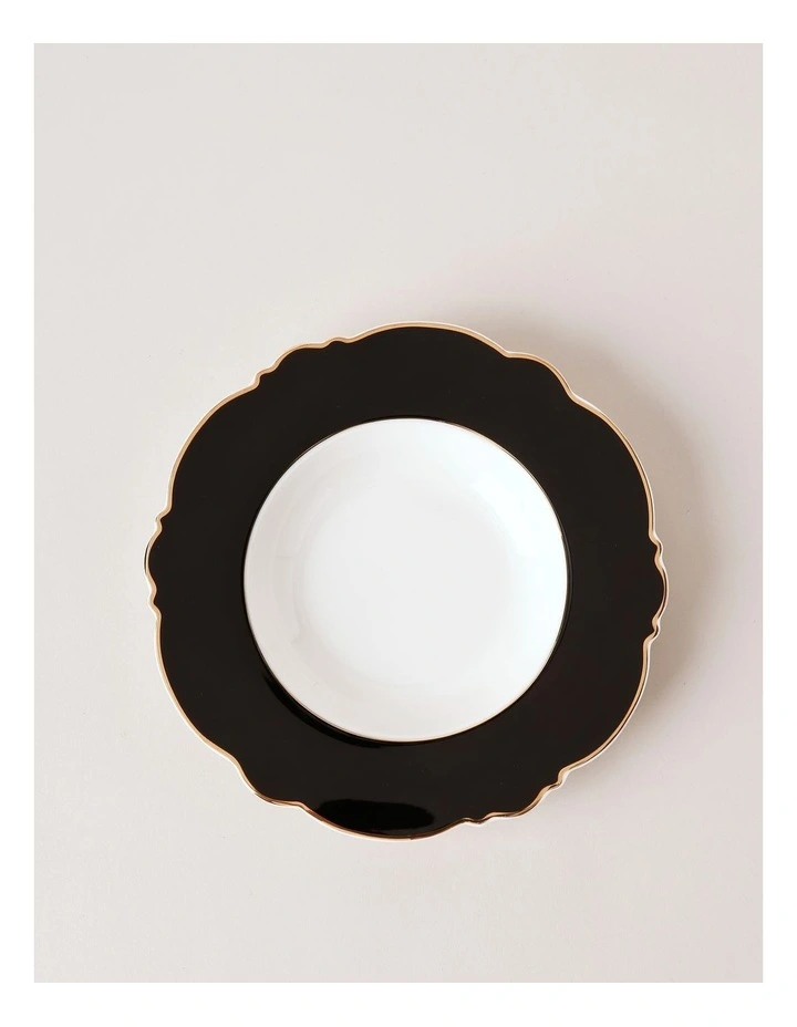 Raven Soup Bowl in Black/Gold image 2