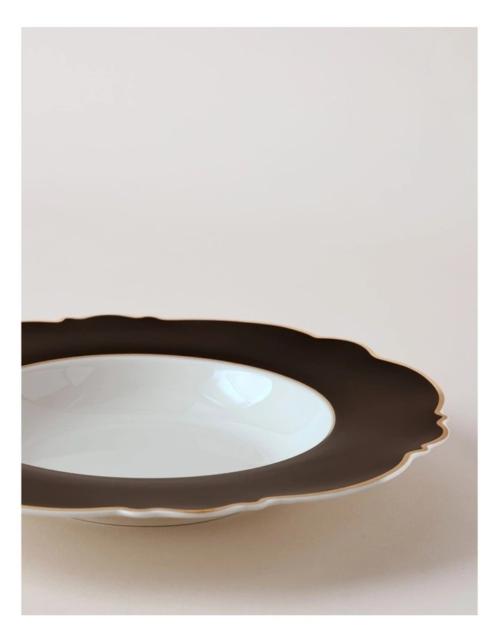 Raven Soup Bowl in Black/Gold image 3