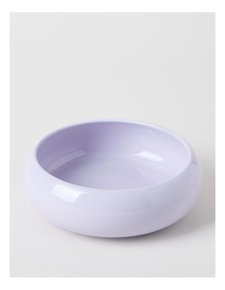 Bubble Pasta Bowl in Lilac image 1