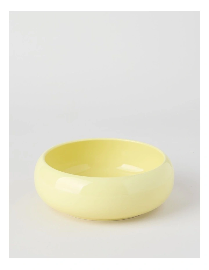 Bubble Pasta Bowl in Lemon image 1