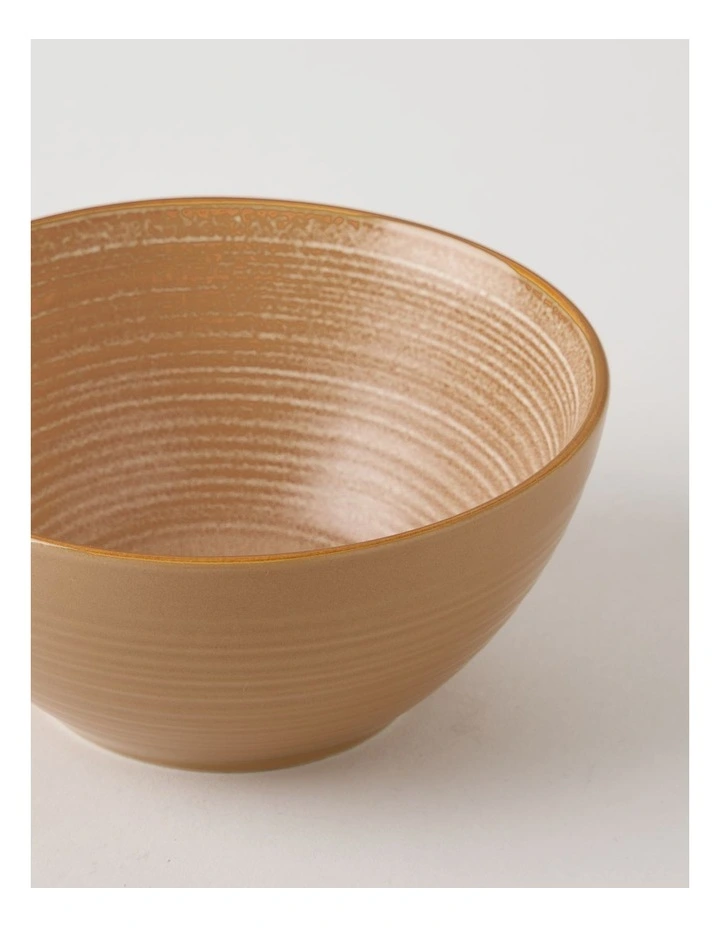 Desert Flower Cereal Bowl in Rust image 3