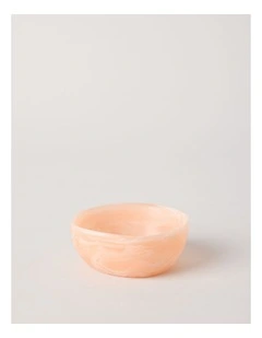 Pastel Brights Irregular Small Condiment Bowl 8cm in Peach