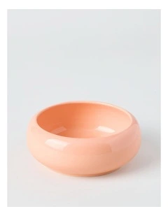 Bubble Cereal Bowl in Peach