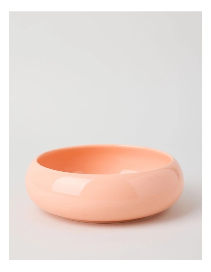 Bubble Pasta Bowl 21cm x 7cm in Peach image 1