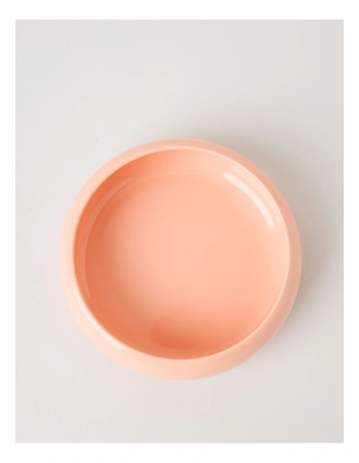 Bubble Pasta Bowl 21cm x 7cm in Peach image 2