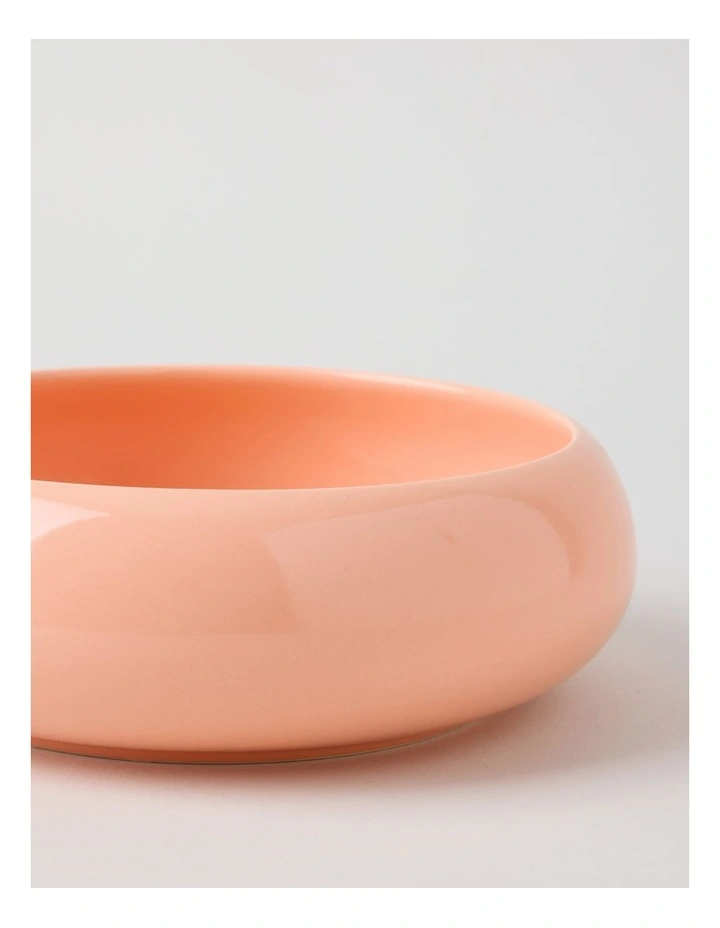 Bubble Pasta Bowl 21cm x 7cm in Peach image 3