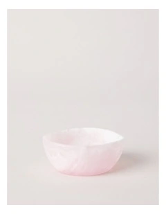 Pastel Brights Irregular Small Condiment Bowl 8cm in Pink