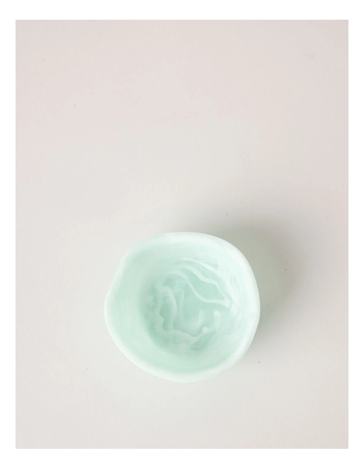 Pastel Brights Irregular Small Condiment Bowl 8cm in Light Blue image 2