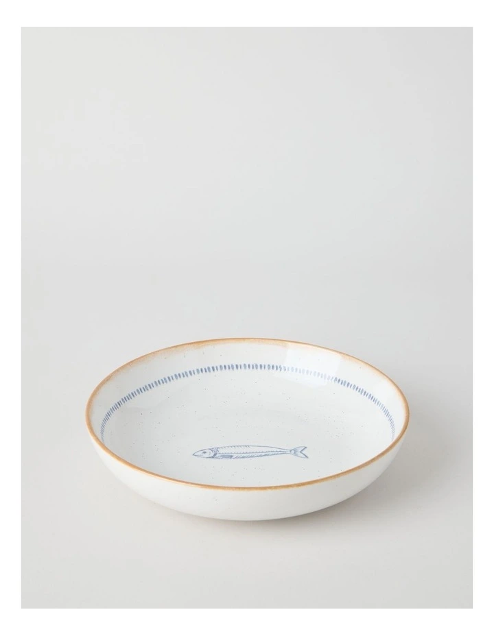 Pisces Pasta Bowl in White image 1