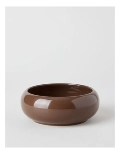 Bubble Cereal Bowl 20.5cm x 7cm in Brown
