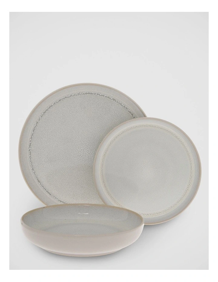 Esperance Shallow Bowl 20.4cm in Cream image 4