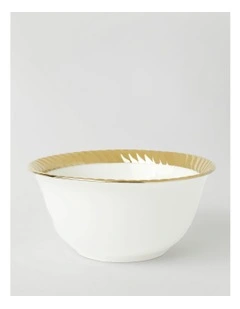 Rope Cereal Bowl Gold
