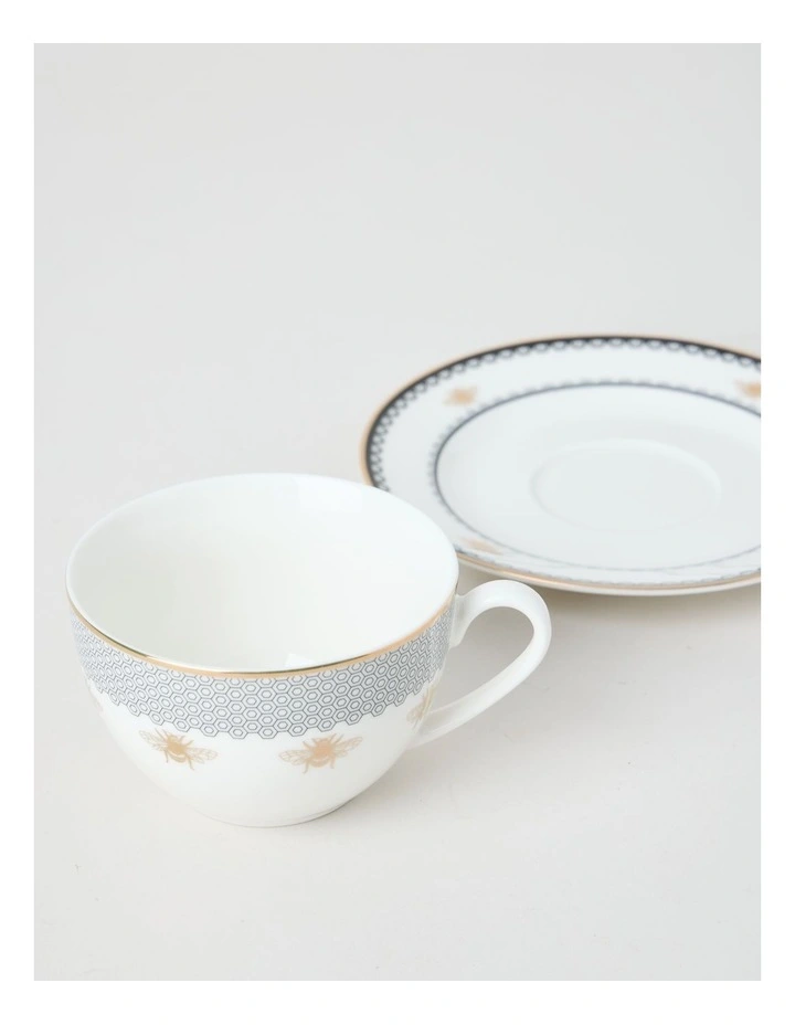 Honey Bee Tea Cup & Saucer Set 300ml image 3
