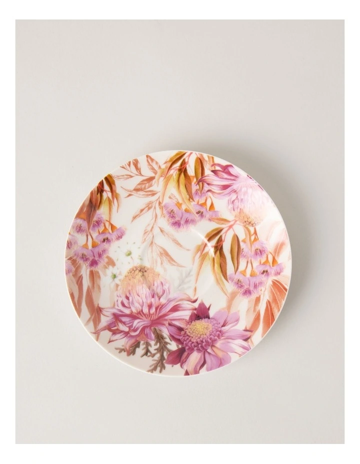Lauren Stringini Footed Tea Cup & Saucer in Pearl image 3