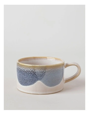 Laguna Soup Mug in Blue/White