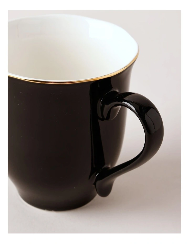 Raven Mug in Black/Gold image 2