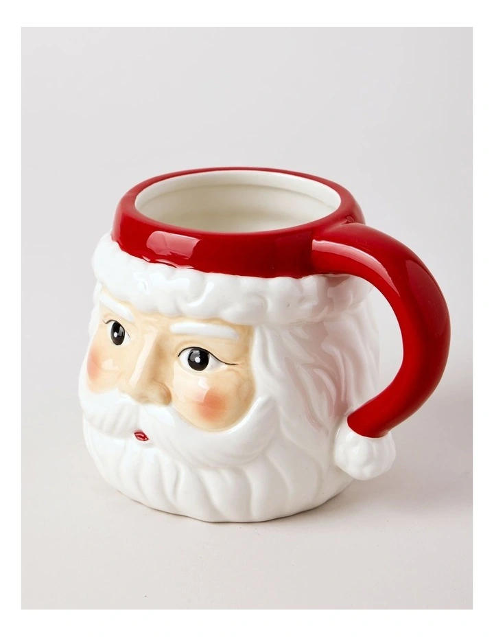 Santa Mug in Red image 2