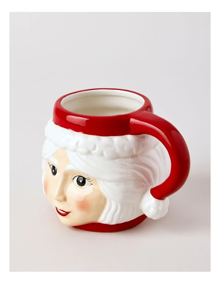Mrs Claus Mug in Red image 2