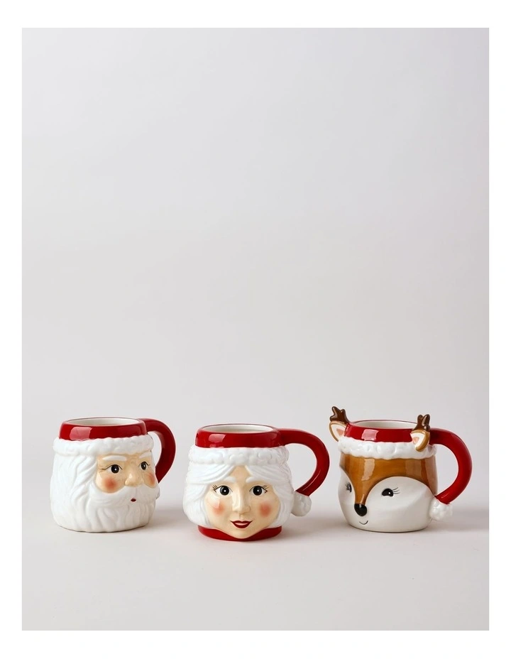 Mrs Claus Mug in Red image 5
