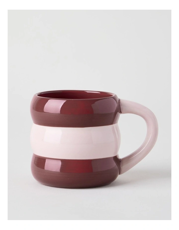 Bubble Mug in Red & Pink image 1