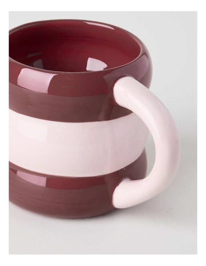 Bubble Mug in Red & Pink image 2