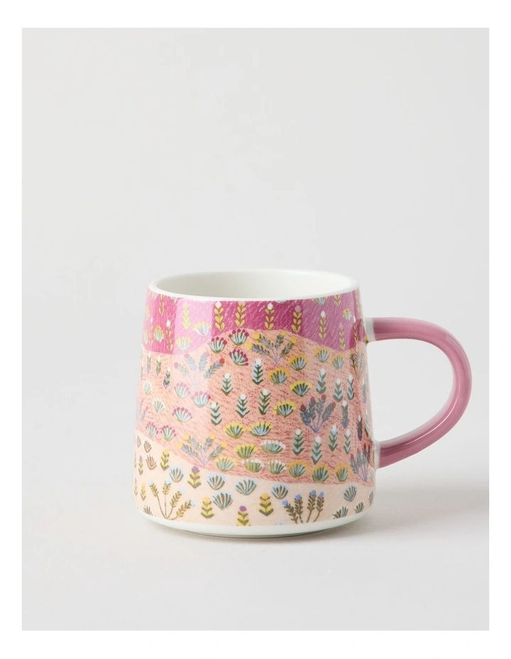 Artists of Ampilatwatja x Art Series Desert Flowers Mug by Jessie Ngwarraye Ross image 1