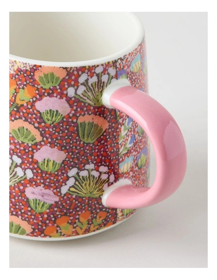 Artists of Ampilatwatja x Art Series Desert Flowers Mug by Jessie Ngwarraye Ross image 2