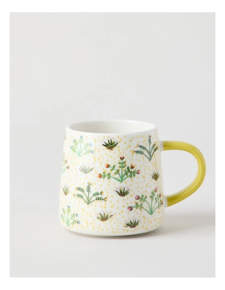 Artists of Ampilatwatja x Art Series Bush Flowers Mug by Latoya Ngwarraye Petrick image 1