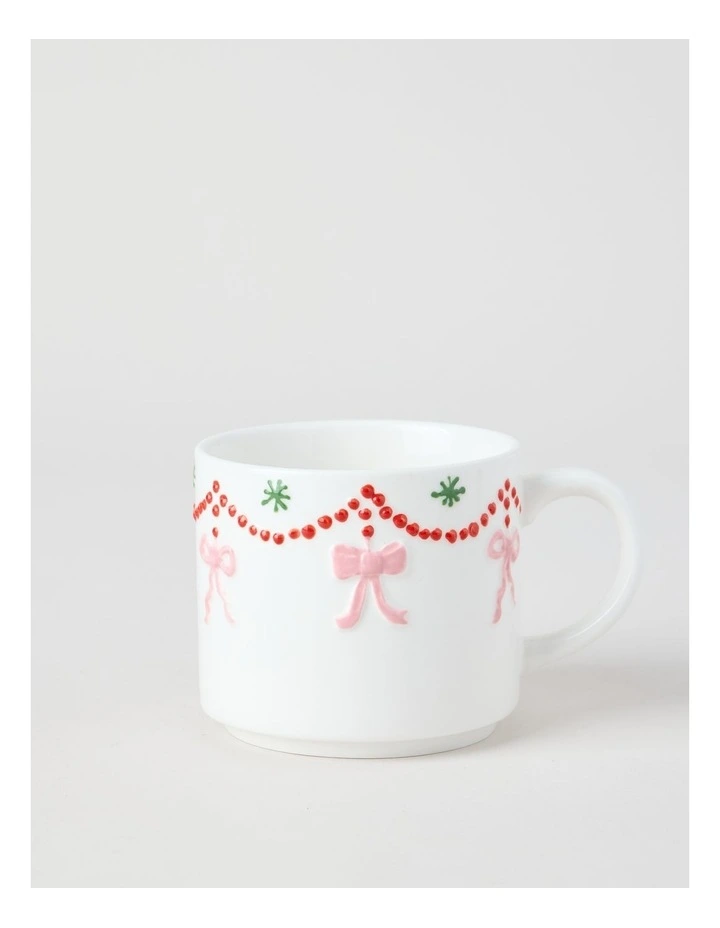 Ribbon Garland Mug image 1