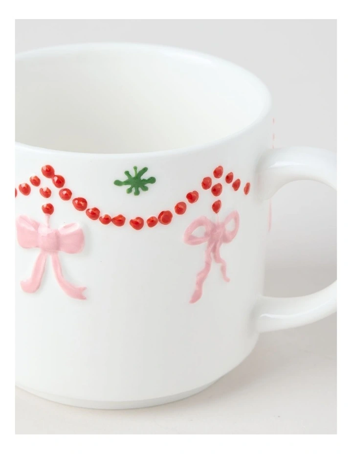 Ribbon Garland Mug image 2