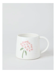 Floral Mug in Pink
