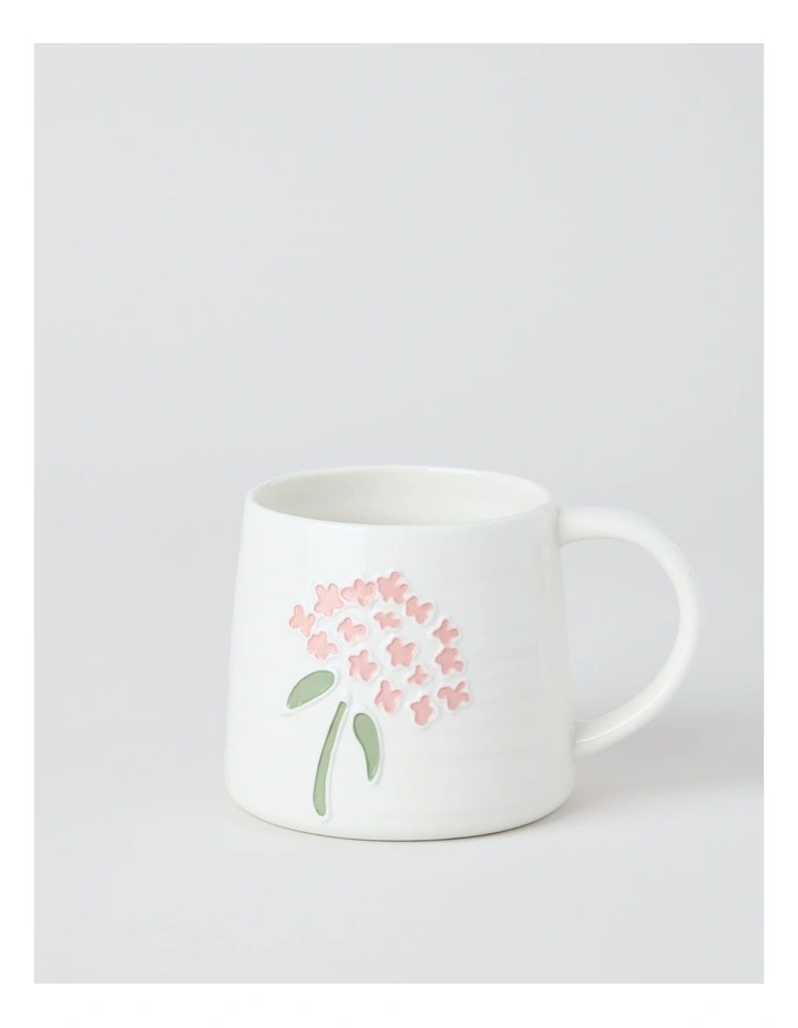 Floral Mug in Pink image 1
