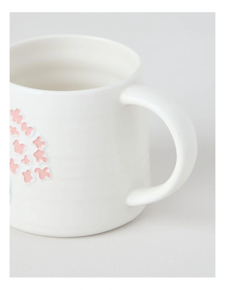 Floral Mug in Pink image 2