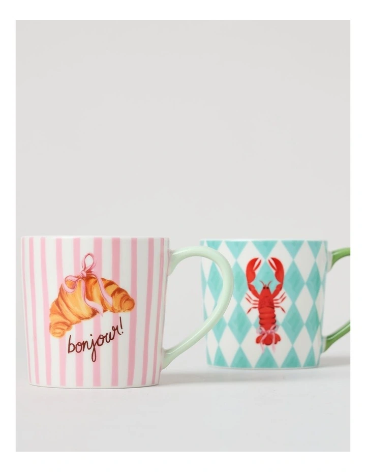 Foodie Croissant Mug image 3