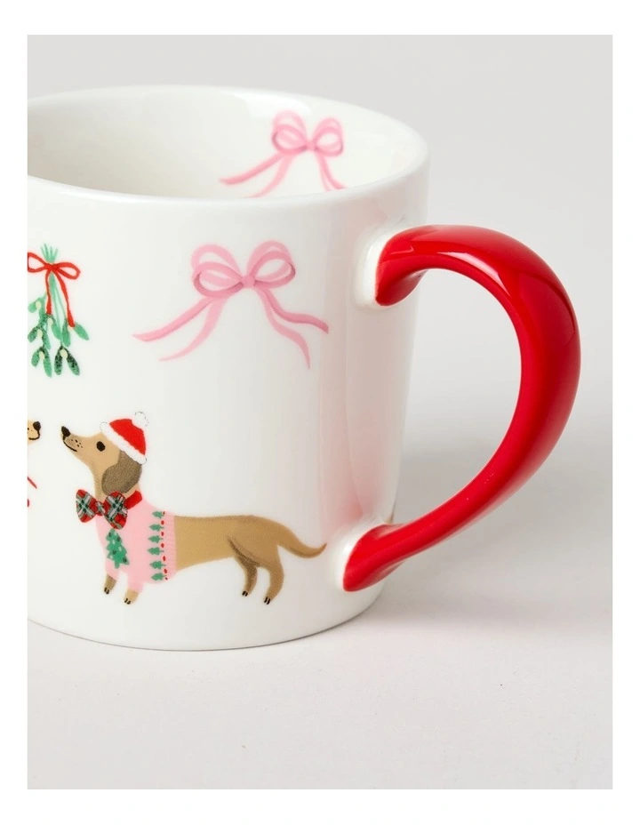 Christmas Dachshund Mug image 2
