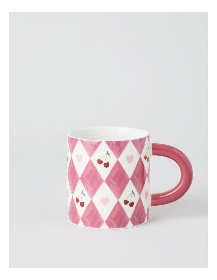 Diamond Mug in Pink image 1
